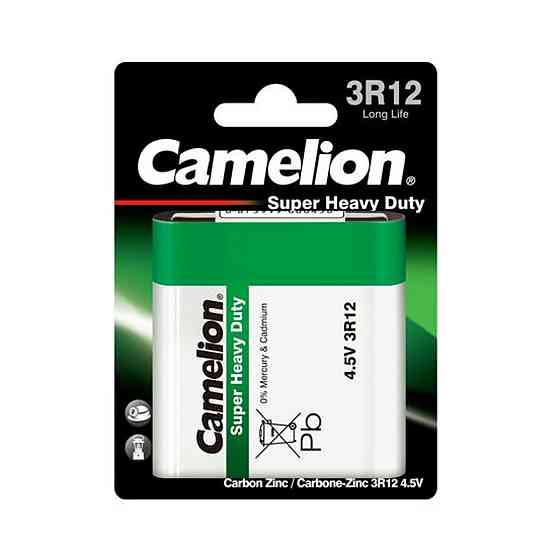 Батарейка CAMELION Super Heavy Duty 3R12 BP1 1шт (C-10000112) (4260033156372) Киев