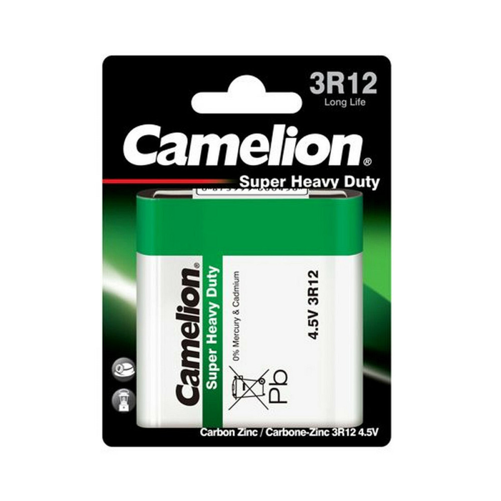 Батарейка CAMELION Super Heavy Duty 3R12 BP1 1шт (C-10000112) (4260033156372) Киев - изображение 1
