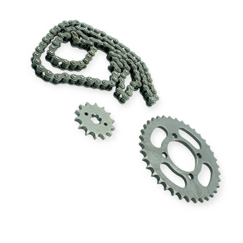 Звезда 428*36+428*14 мопед Дельта + цепь108 зв комплект Мукачево - изображение 1