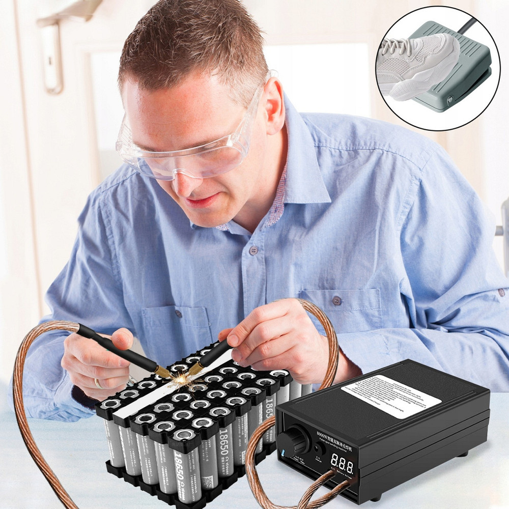 Портативный аппарат точечной сварки с педалью 8000Вт Киев - изображение 1