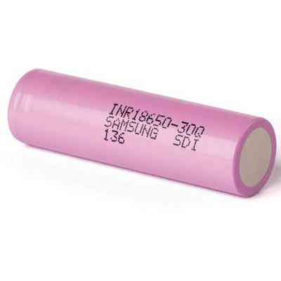 Аккумулятор 18650 3000mAh 15A, 4.2/3.6/2.5V, PINK Samsung (INR18650-30Q / 17469) Винница