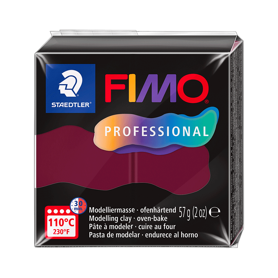 Пластика Professional бордо 57г Fimo Київ - фото 1