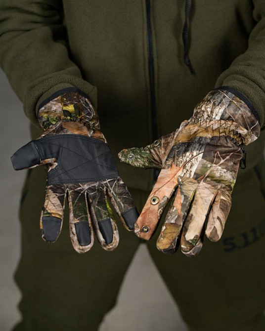 ЗИМКА ТАКТИЧНІ ПЕРЧАТКИ HUNTER ТР6468 Одеса - фото 3