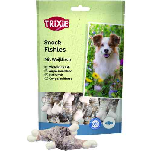 Лакомство Trixie Fishies with Whitefish для собак с белой рыбой 100 г Киев