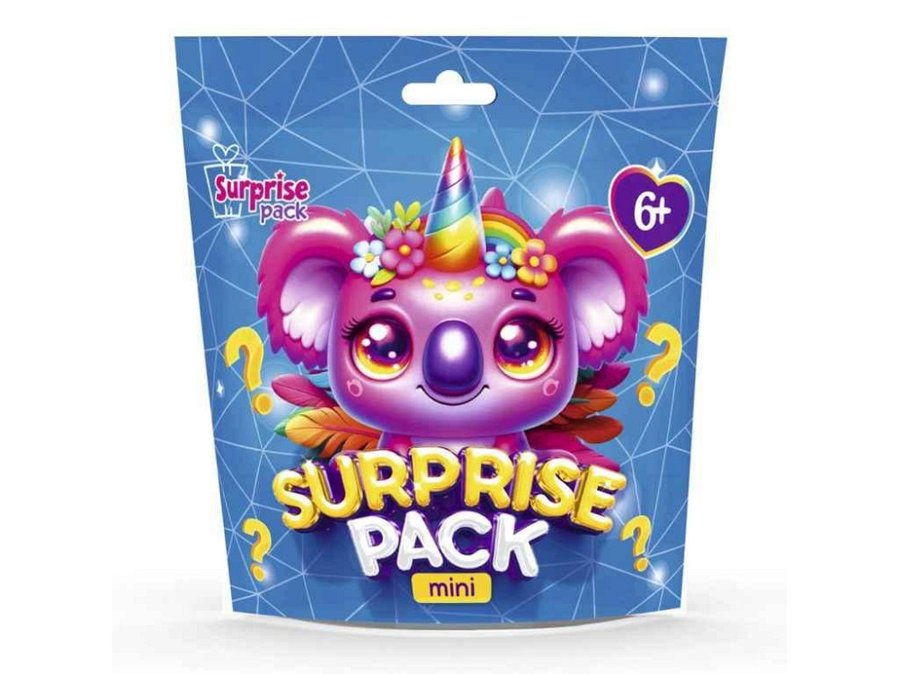Іграшка-антистрес Surprise Pack Mini 5 блакитний із сюрпризами VT8040-05 ТМ VLADI TOYS Київ - фото 1