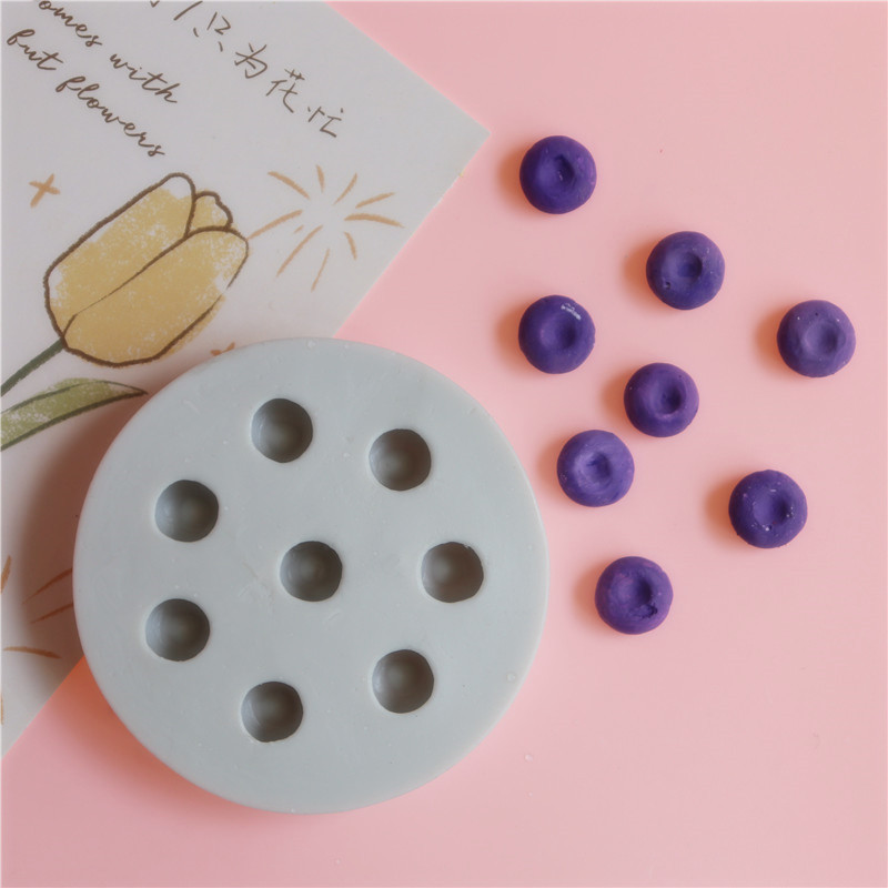 Молд силиконовый Голубика 75 мм серый Киев - изображение 1