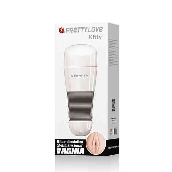 Мастурбатор анус PRETTY LOVE KITTY TPR ABS Silicone Sex Aura Київ