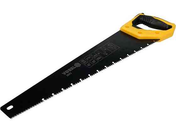 Ножівка по дереву VOREL l= 500 мм, t= 0.9 мм, фосфатоване покриття, 9 зубів/1" [12/48] Одеса