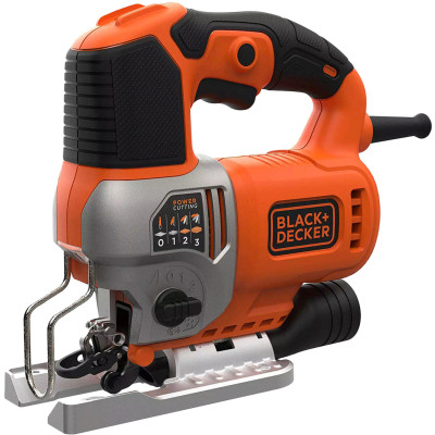 Электролобзик Black&Decker 50 Вт, 1000 - 3100 ход/мин, 2.2 кг, кейс (BES610K) Винница - изображение 4