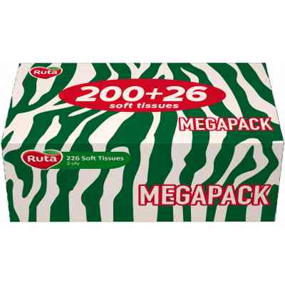 Серветки косметичні Ruta Family Pack 2 шари 200 аркушів (4820023748590) Вінниця
