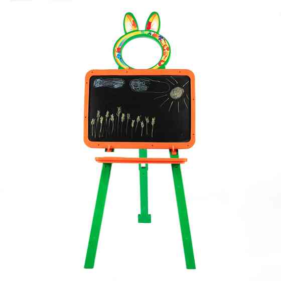 Розвиваюча дошка для малювання магнітна 013777/3 оранжево-зелена Вінниця