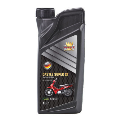 Моторна олива CASTLE MOTOR OILS SUPER 2T MOTORCYCLE OILS 1л Вінниця - фото 1