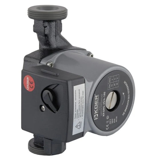 Насос циркуляційний відцентр. Koer KP.GRS-25 / 6-180 (KP0249) Київ