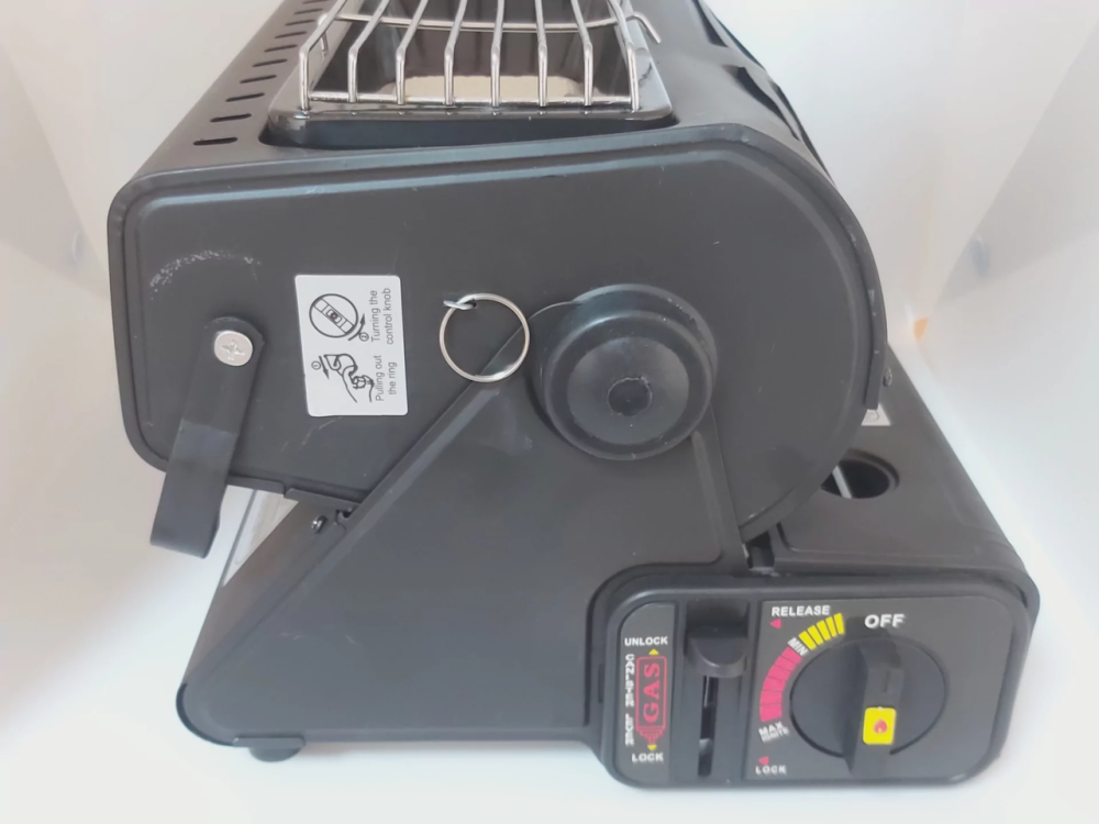 Газовий обігрівач + плита Yanchuan YC-808B із адаптером Вінниця - фото 7