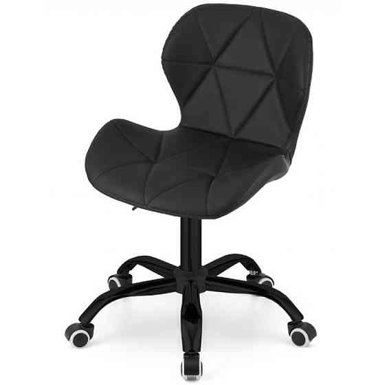 Кресло офисное компьютерное B-531 (черная основа) на колесиках рабочее для компьютера офиса дома Киев
