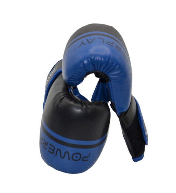 Снарядні рукавиці PowerPlay 3025 Чорно-Сині S Луцьк - фото 5