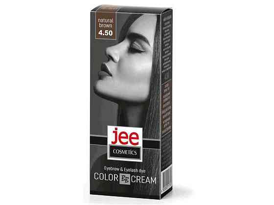 Крем-фарба для брів та вій №4.50 Натуральний русявий 50мл (туба) ТМ JEE COSMETICS Київ