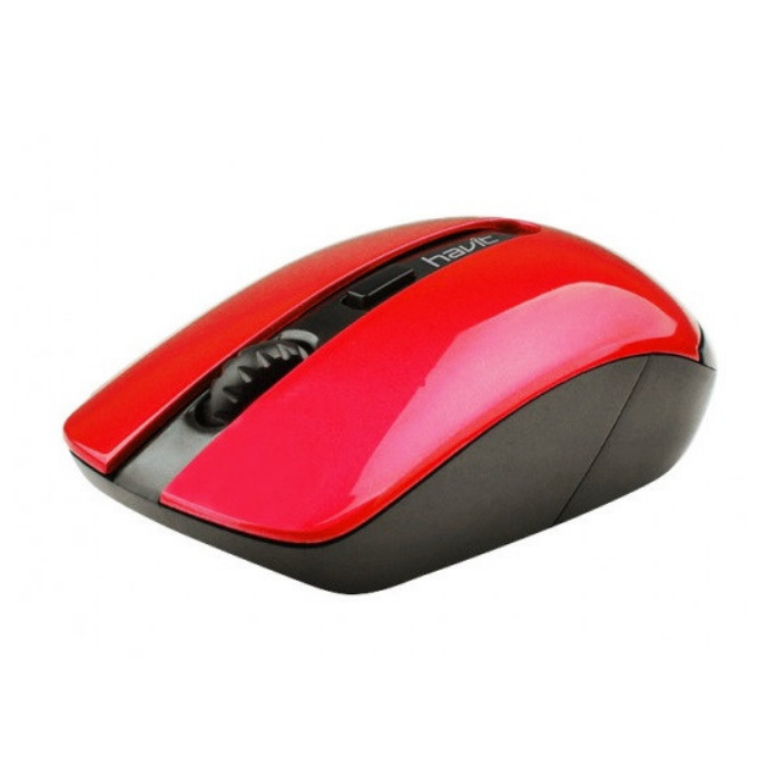 Мишка бездротова Havit HV-MS989GT чорний/червоний Житомир - фото 2