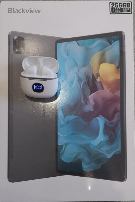 Планшет Blackview MEGA 1 8+8/256GB LTE 11.5" IPS 2.5К + Навушники. Київ - фото 3