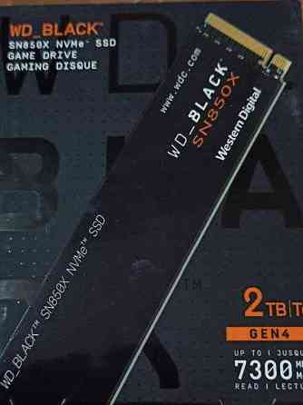 Жорсткий Диск SSD WD M2, 2 TB PCle 4.0 Black SN850X Київ