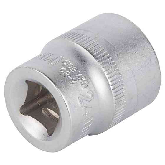 Насадка шестигранна коротка 1/2" 24 мм CrV mid SIGMA (6071241) Київ