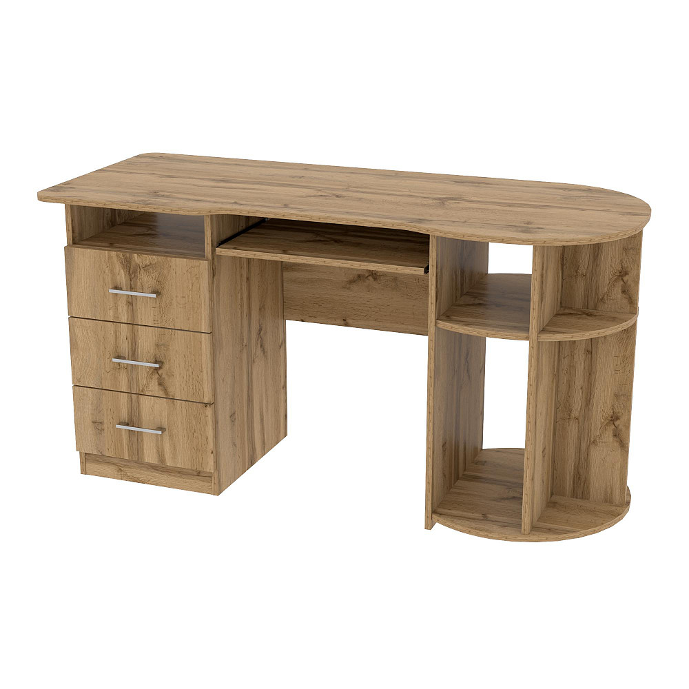 Стол письменный СКП-2 №11, Дуб Аппалачи, 1300/600/760 Львов - изображение 1