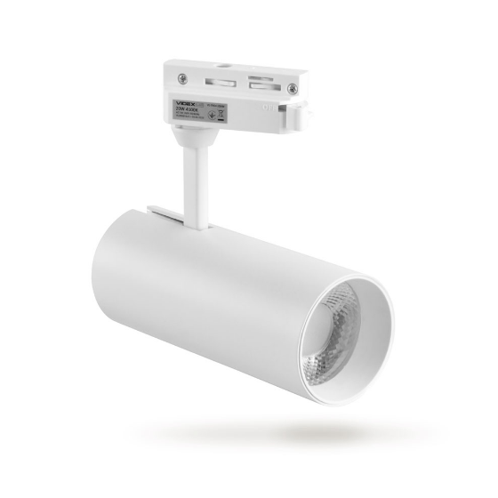 LED Світильник трековий 20W 4100К 220V білий VL-TR04-204W Videx Житомир
