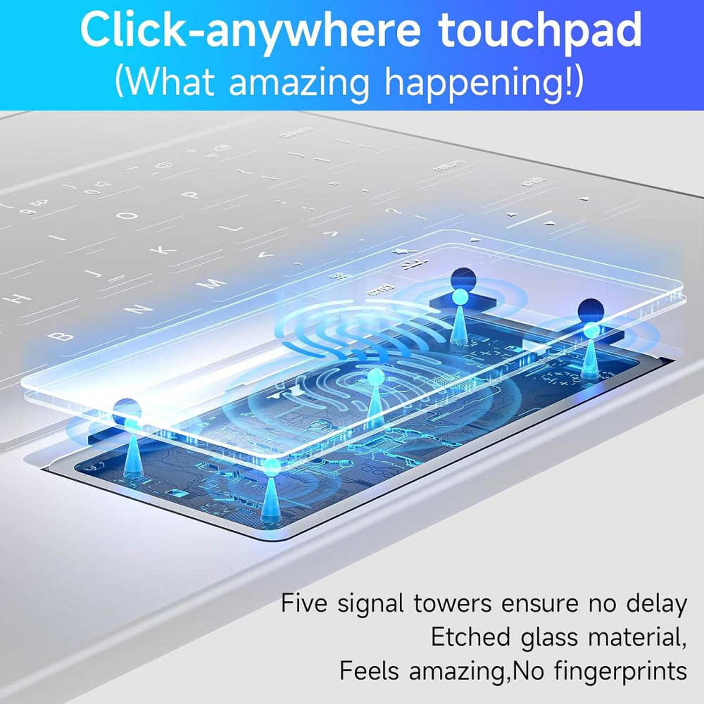 Клавіатура SENGBIRCH Magic для iPad Air 11 (M2/M3) 2024/2025 /iPad Air 5 2022/Air 4 2020 10.9/iPad 4-го 10.9/iPad Pro 11 2018 Дніпро - фото 15