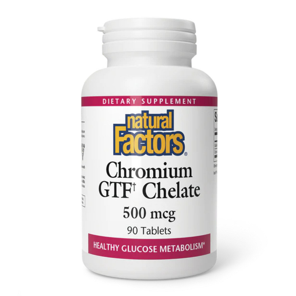 Chromium GTF Chelate 500mcg - 90 tabs Киев - изображение 1