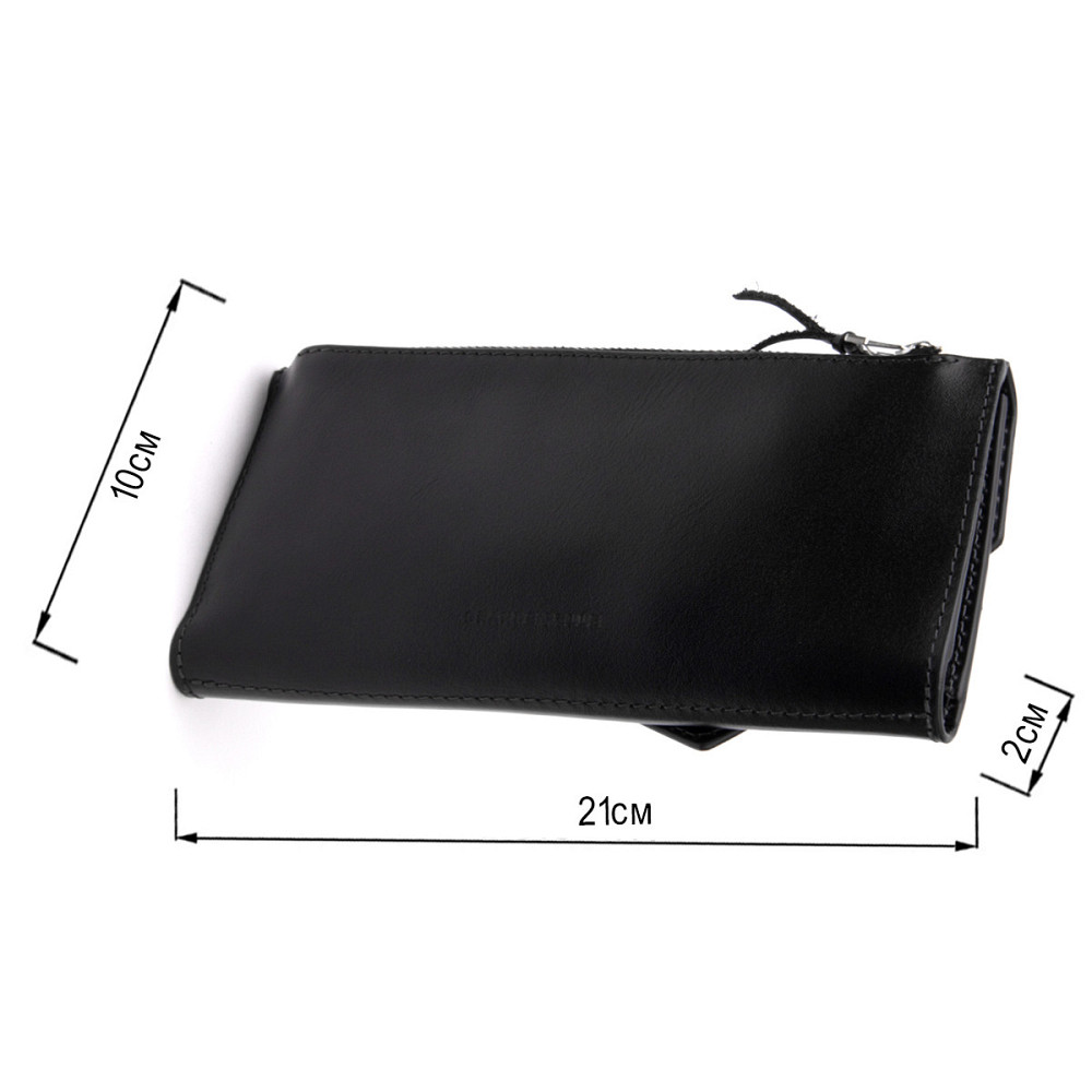 Багатофункціональний клатч 11337 Grande Pelle Чорний Київ - фото 9