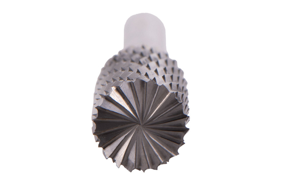 Фреза по металу "GEKO" карбідо-вольфрамова циліндричної форми 12 х 25мм (цанга 6мм), ріжучі бокова і торцева Київ - фото 2