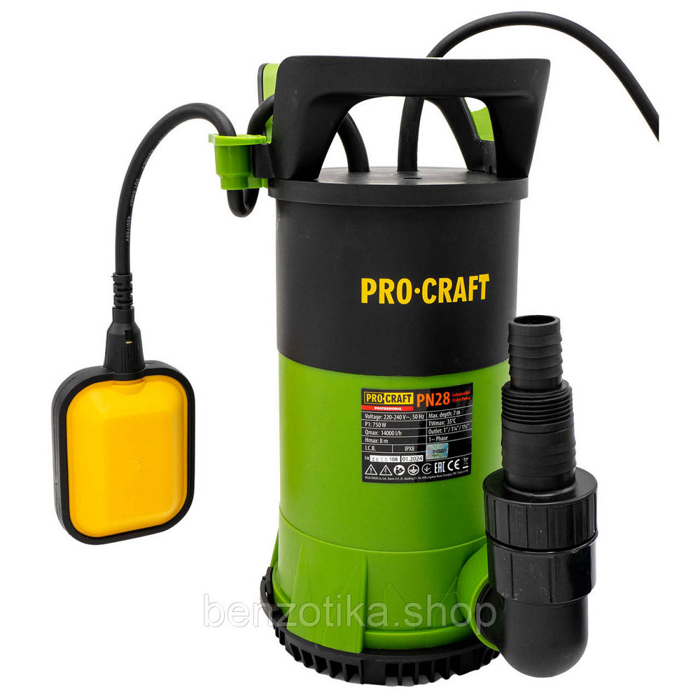 Дренажно-фекальний насос Procraft PN28 Киев - изображение 6