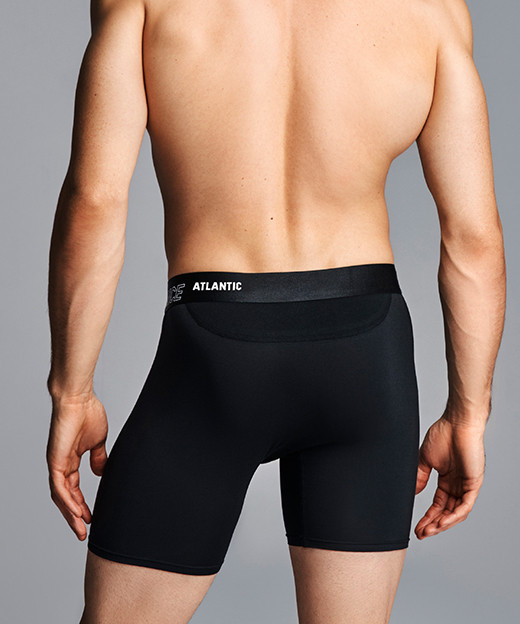 Трусы мужские боксеры Atlantic MH-1181 S, Черный Киев - изображение 2