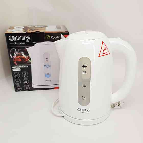 Стильный электрический чайник Camry, Бытовой чайник для кухни Электрический бесшумный CN-31 Львов