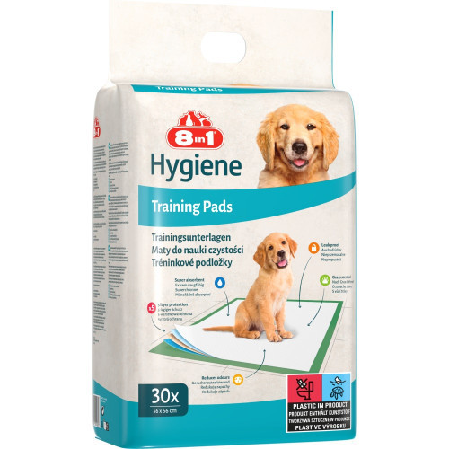 Пелюшки 8in1 Training Pads для собак, 56x56 см, 30 шт Київ - фото 4