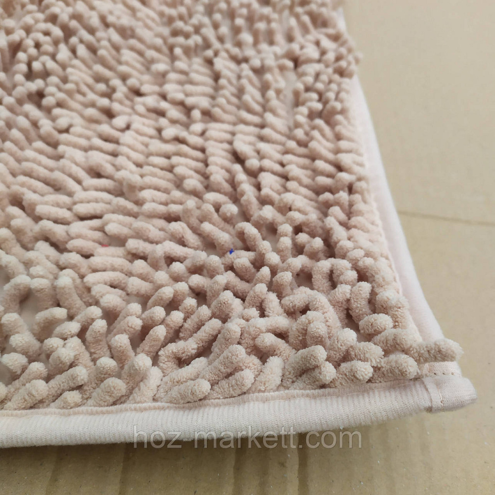 Коврики для ванной и туалета набор ковриков светло-бежевый 80 х 50 см и 50 х 40 см Харьков - изображение 6