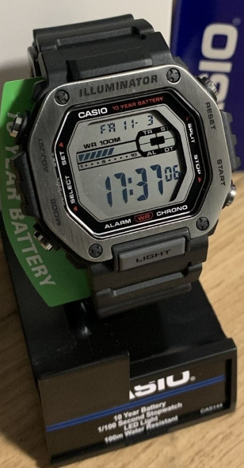 Годинник чоловічий спортивний тактичні Casio MWD-110H-1AVCF Illuminator Харків - фото 4