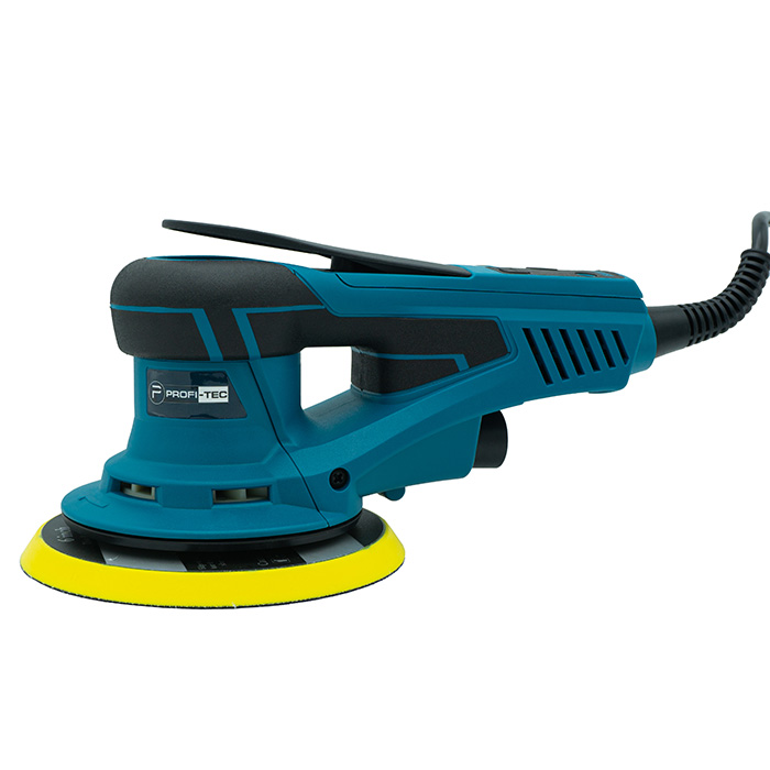 Потужна ексцентрикова шліфувальна машина PROFI-TEC PEGM150-5 BRUSHLESS : 400 Вт, розмір підошви 150 мм Київ - фото 4