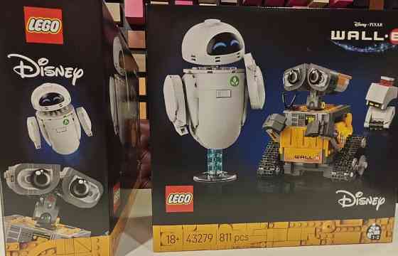 Конструктор LEGO Disney 43279 ВОЛЛ-И Ева (811 Деталей) Киев