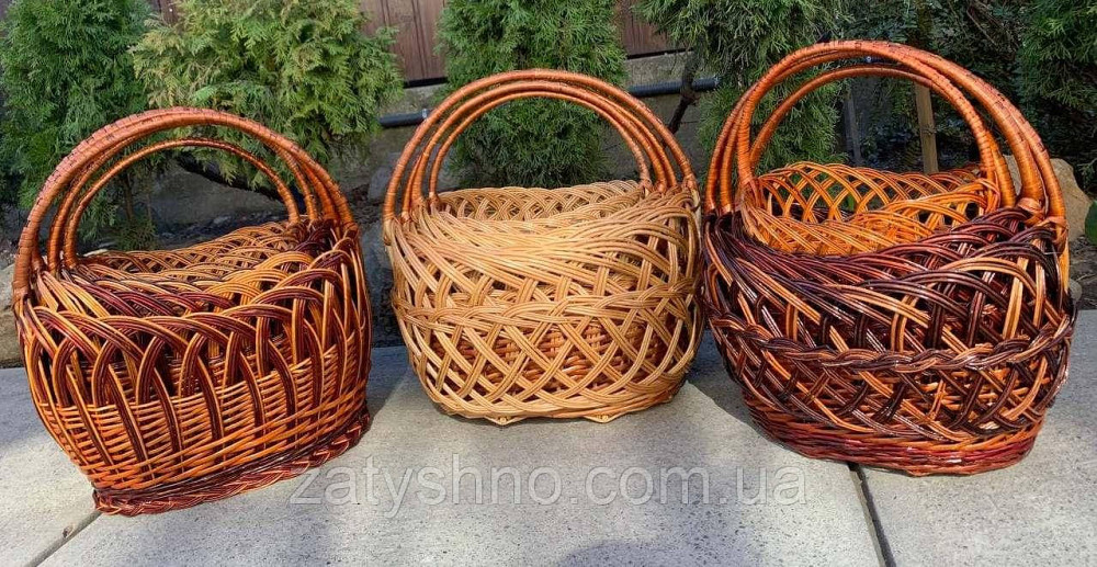 Набір плетених кошиків 3ка Київ - фото 4