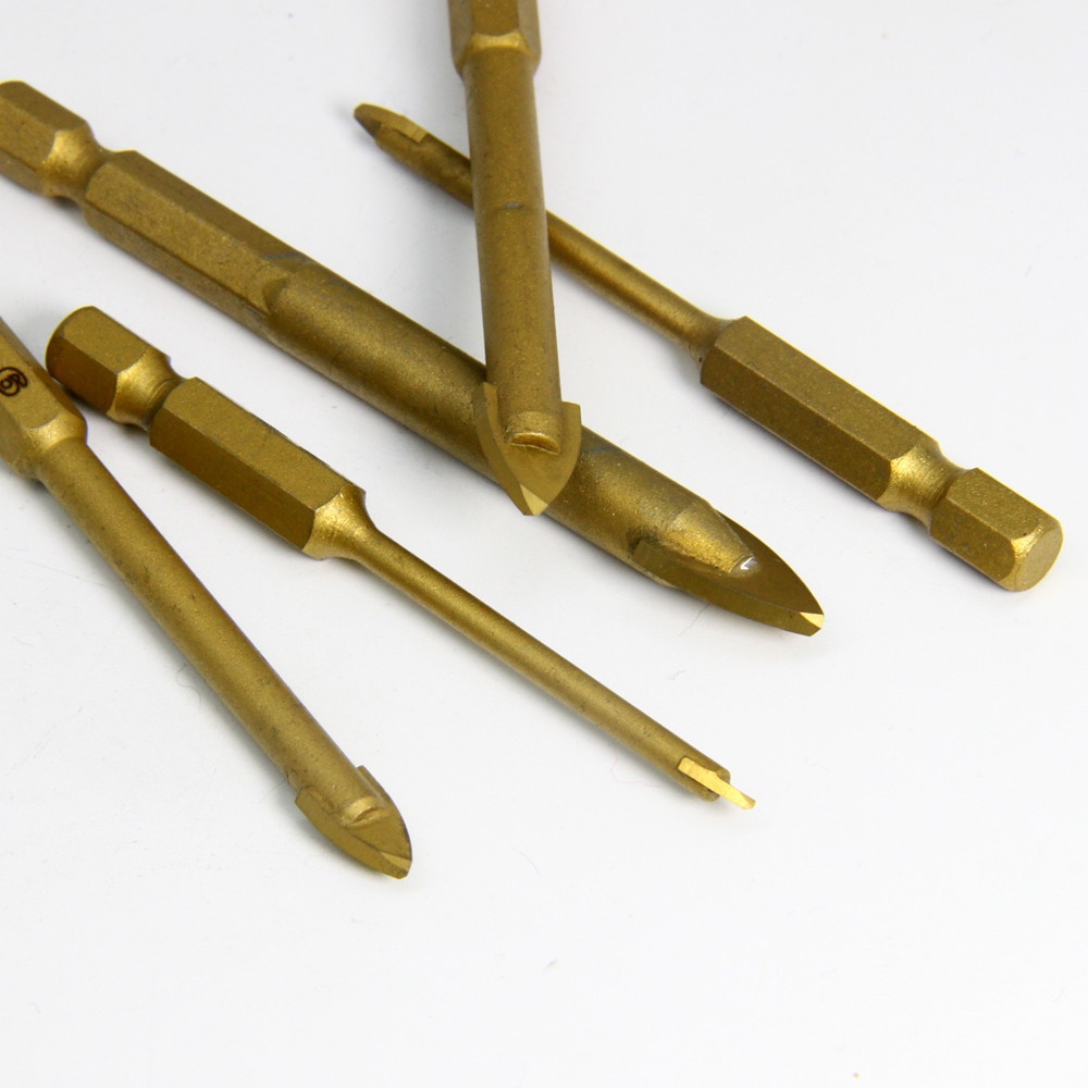 Набір свердел для скла та плитки, 5 штук Київ - фото 13