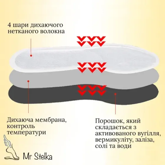 Набор химические стельки одноразовые грелки "Beibei Bear" Коломия