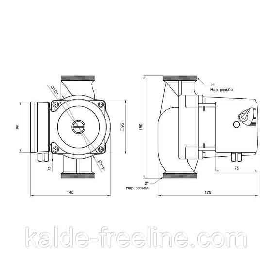 Насос циркуляційний Thermo Alliance LPS 32/80/180 Харків