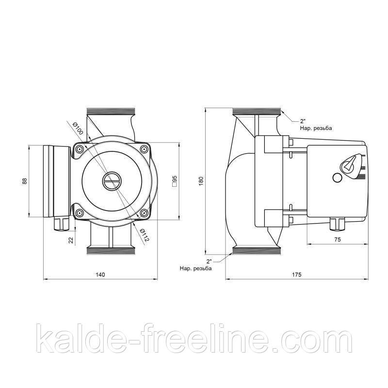 Насос циркуляційний Thermo Alliance LPS 32/80/180 Харків - фото 2