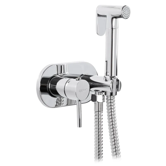 Встраиваемый смеситель для гигиенического душа Zerix LR5398-5 с лейкой (LL1775) Харьков