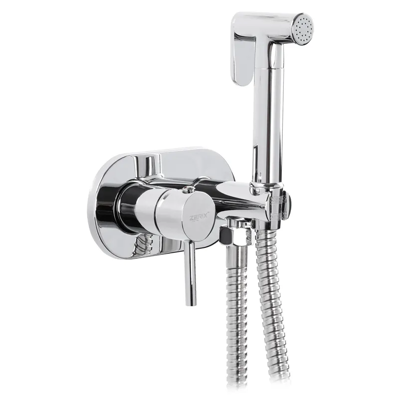 Встраиваемый смеситель для гигиенического душа Zerix LR5398-5 с лейкой (LL1775) Харьков - изображение 1