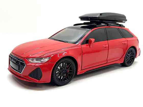 Машинка металева TK Union Group Audi A6 1:24 світло звук Червона (GT-05963) Чернігів