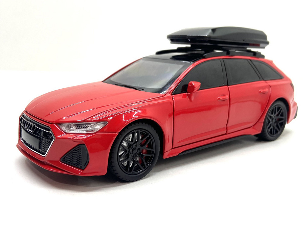 Машинка металева TK Union Group Audi A6 1:24 світло звук Червона (GT-05963) Чернігів - фото 1