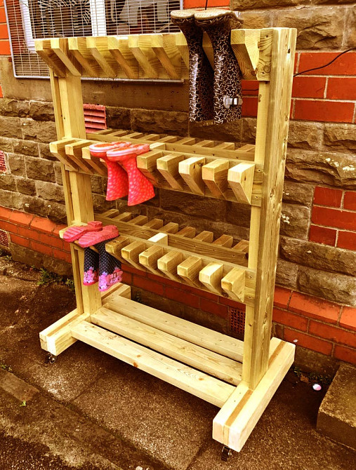 Стійка для робочого взуття "Канто 120" ваніль Миколаїв - фото 1