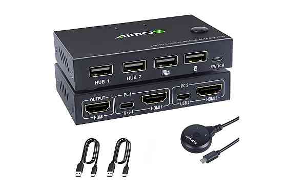 Перемикач KVM Aimos AM-KVM201-CC Луцк